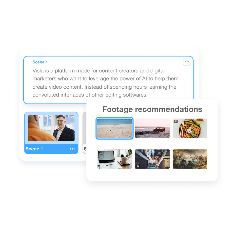 Healthcare Video Creator automatically composes medical training or patient videos with visuals and narration.